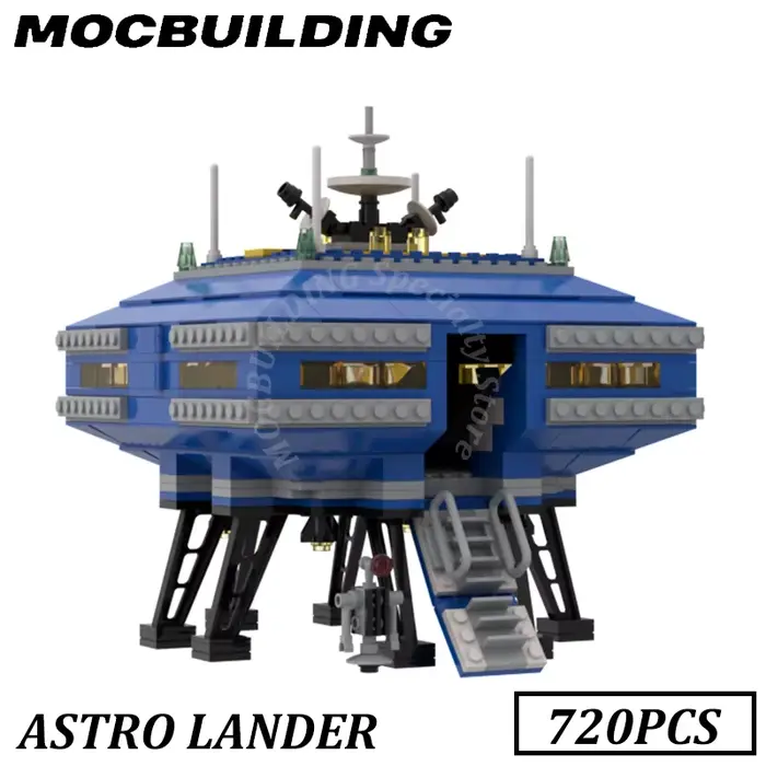 Blocs de construction MOC Spacvier modèles spatiaux en plastique haute qualité pour construction créative et apprentissage occasion anniversaire cadeau original