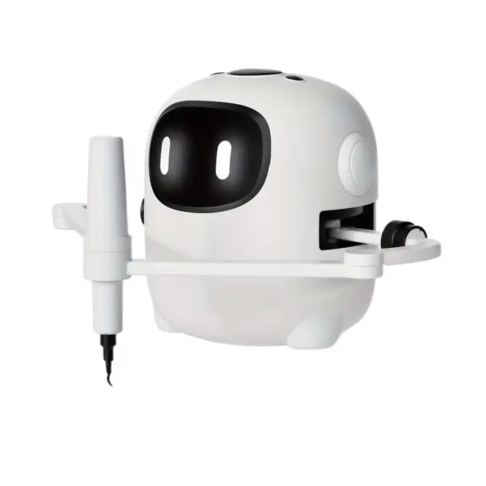 Robot de peinture pour bébé, jouet éducatif interactif, livré avec 100 cartes de mots, cadeau unisex
