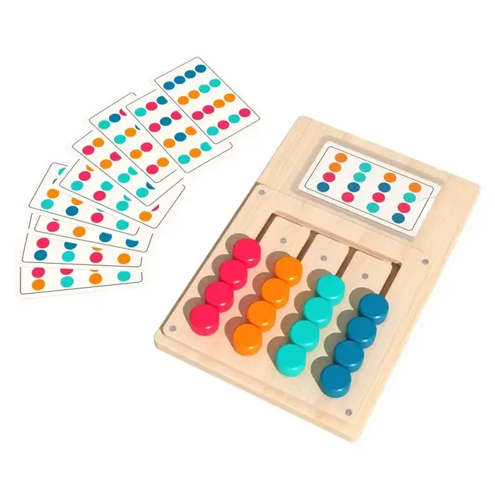 Jeu de lettres mobiles en bois pour l'orthographe, blocs de lettres mobiles adaptés à l'orthographe 