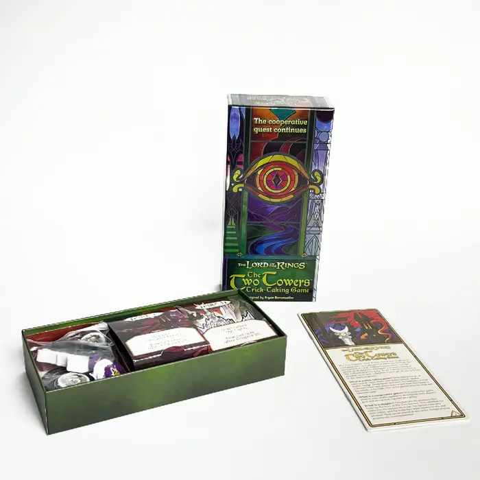 Le jeu de cartes de stratégie The Two Towers – Défi stratégique pour le plaisir en famille, cadeau d