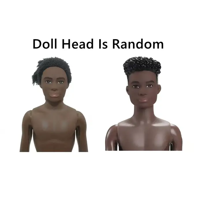 Offre Spéciale : Figurines Noires Hommes et Enfants – Jouets pour Filles et Garçons, Livraison Rapide, Idéal pour Jeu de Rôle DIY, Cadeau d'Anniversaire