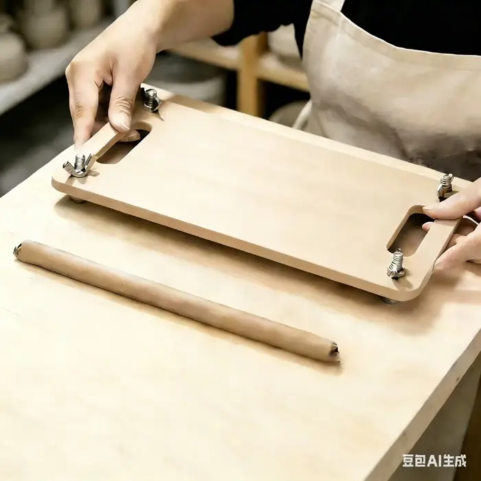 Planche à rouler l'argile