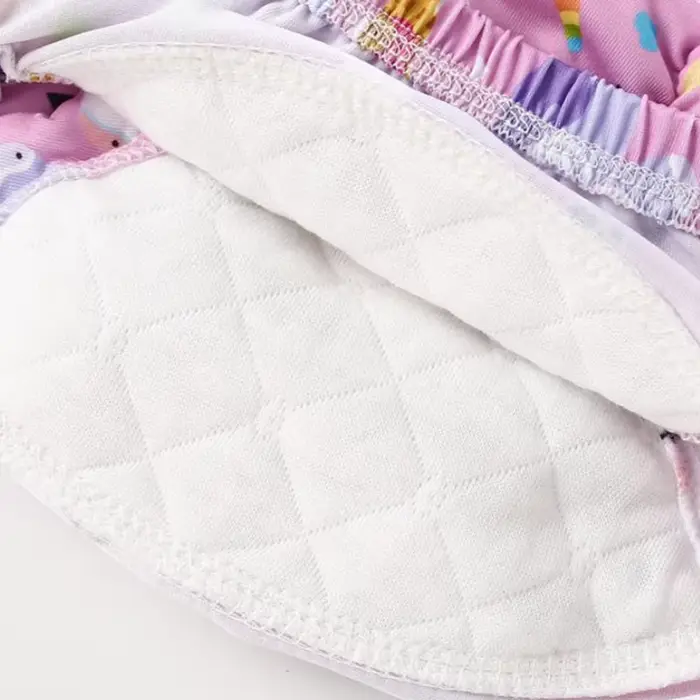 Pantalons d'entraînement pour bébés filles, 4 pièces, sous-vêtements en coton et Polyester, culottes