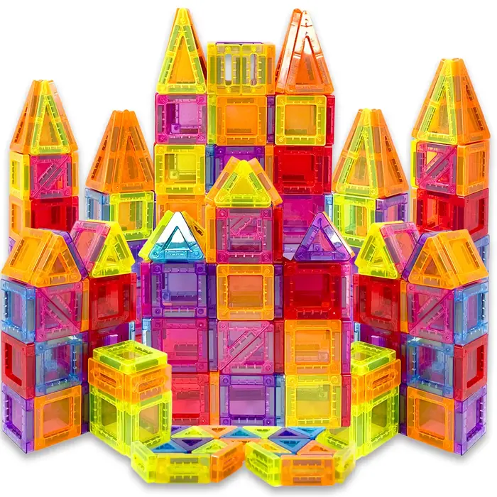 Ensembles de construction de blocs de construction magnétiques mini taille pour enfants avec aimants éducatifs sensoriels montessori jouets pour garçons et filles occasions spéciales