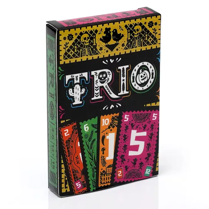 Trio, jeu de cartes familial sur la liste des recommandations, jeu de l'année 2024, 3-6 joueurs, par