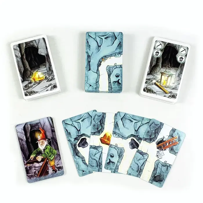 Jeu de société cartes jeux de Table Version anglaise jeux de cartes nain or Mine creuser mineur jeu 